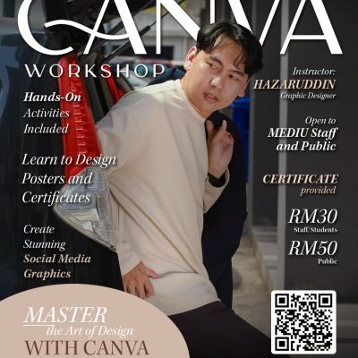 Canva Workshop poster